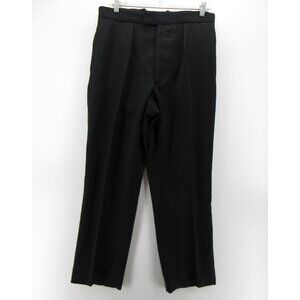 VINTAGE Favourbrook Pants 34 Tuxedo Wool Side Tabs Formal 34X28 UK *